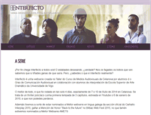 Tablet Screenshot of interfectowebserie.com